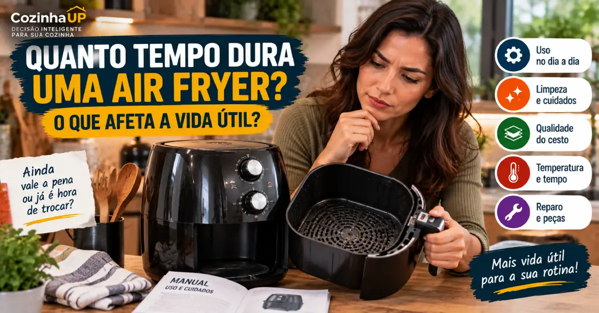 Quanto Tempo Dura uma Air Fryer