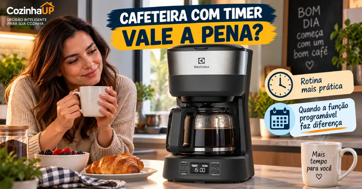 Cafeteira com Timer