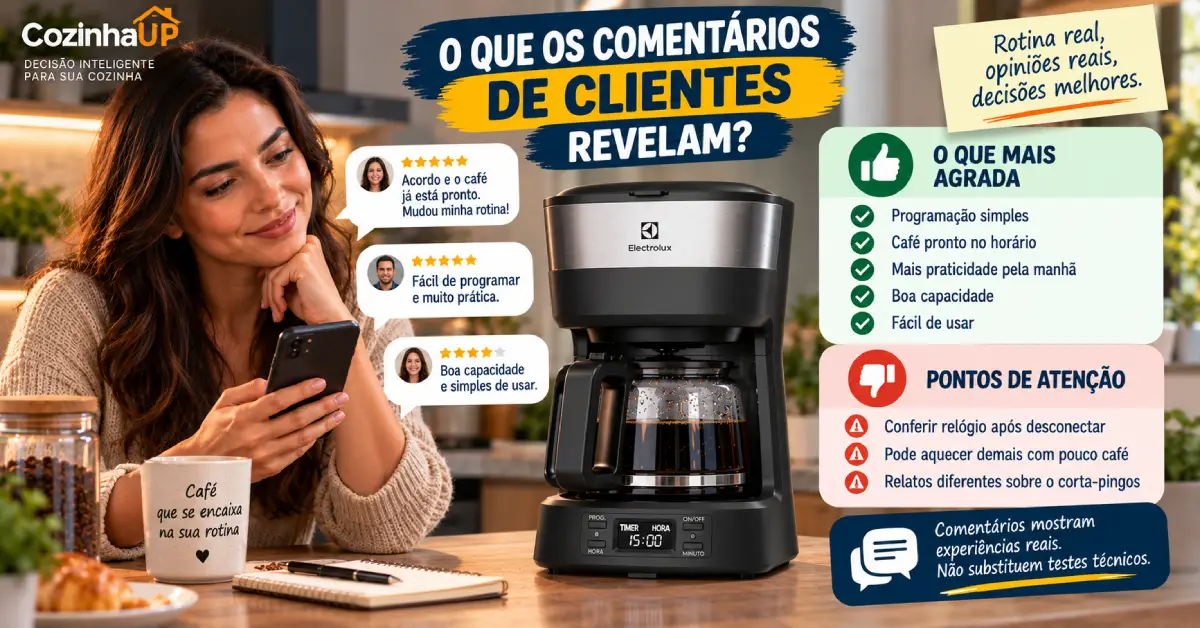 Cafeteira com Timer