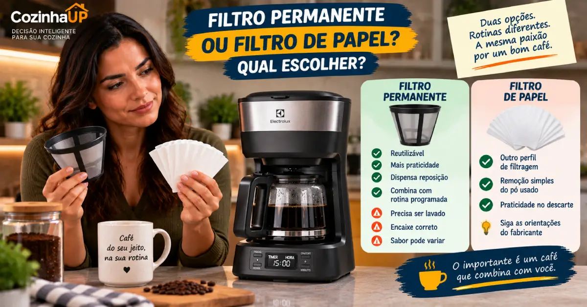 Cafeteira com Timer