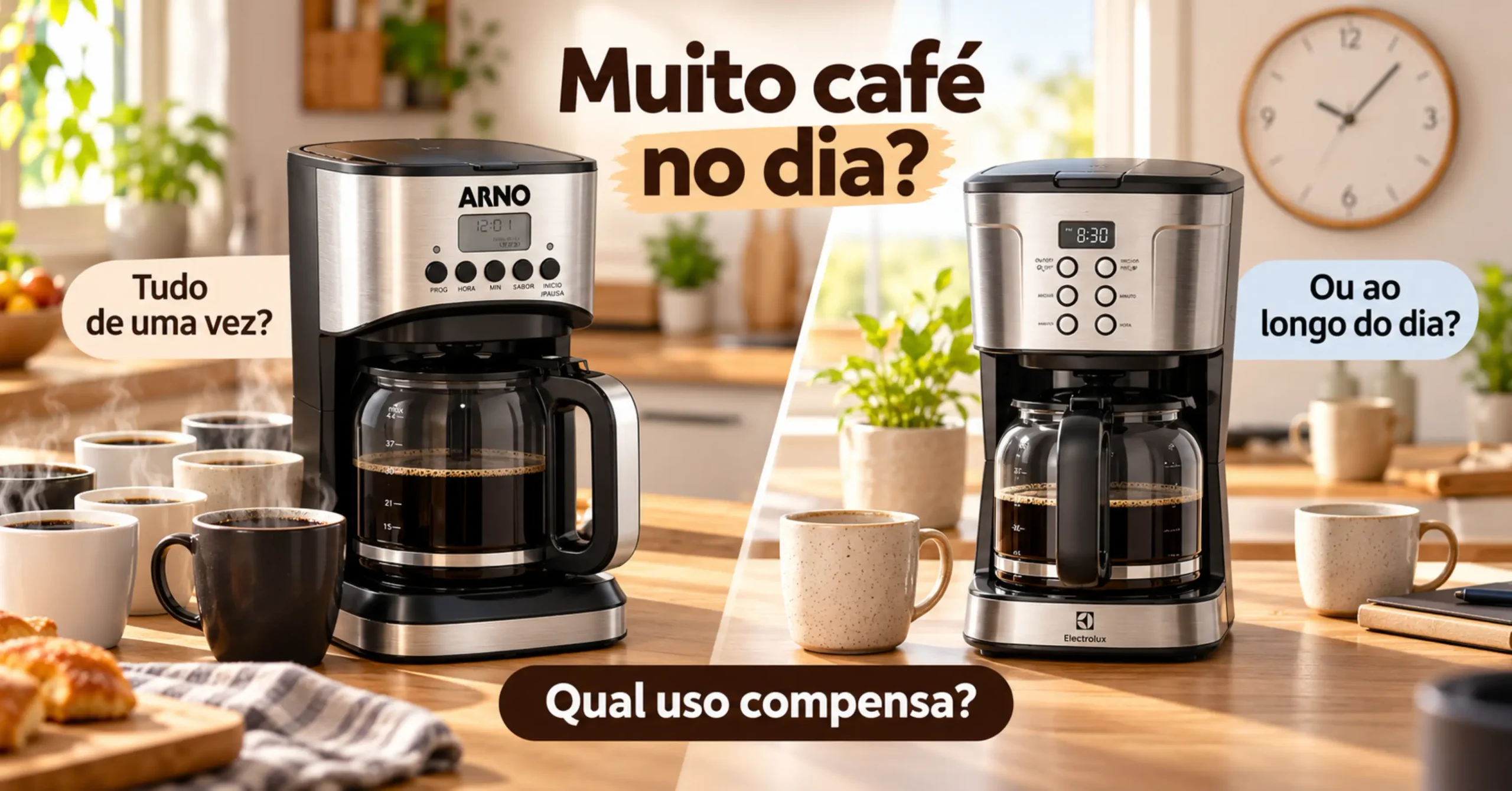 Cafeteira para Quem Toma Muito Café