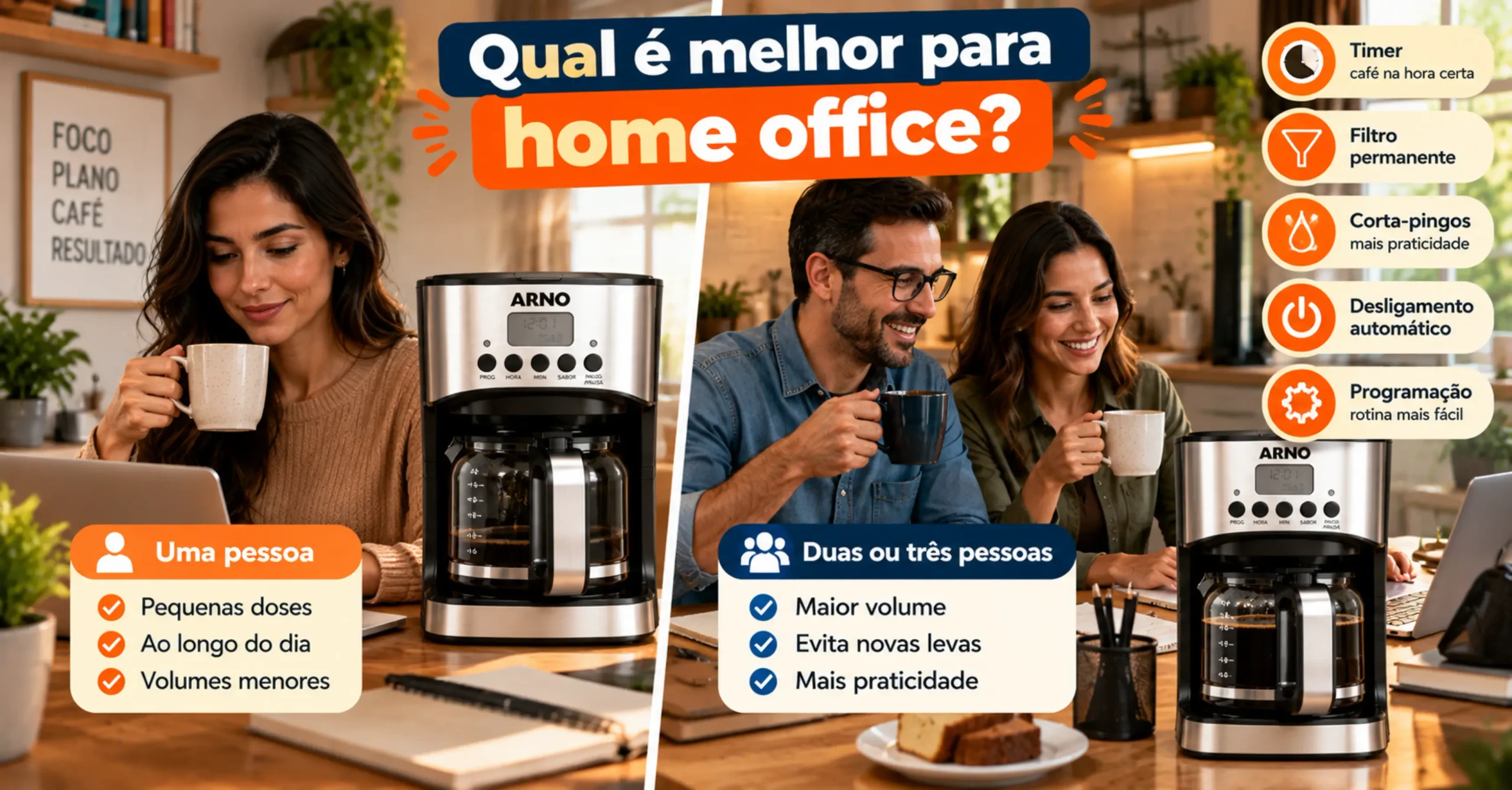 Cafeteira para Quem Toma Muito Café
