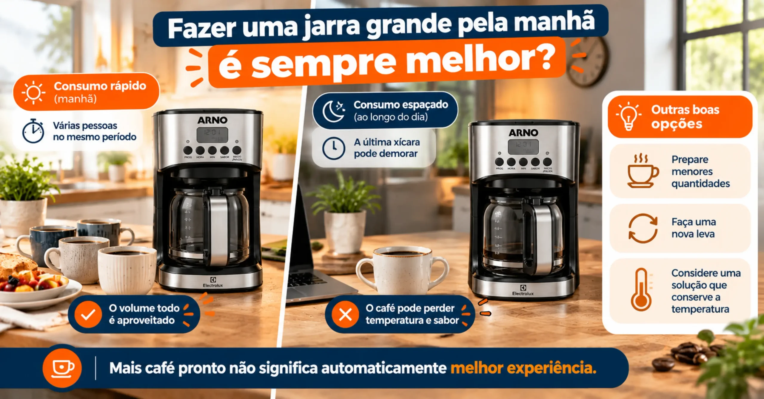 Cafeteira para Quem Toma Muito Café