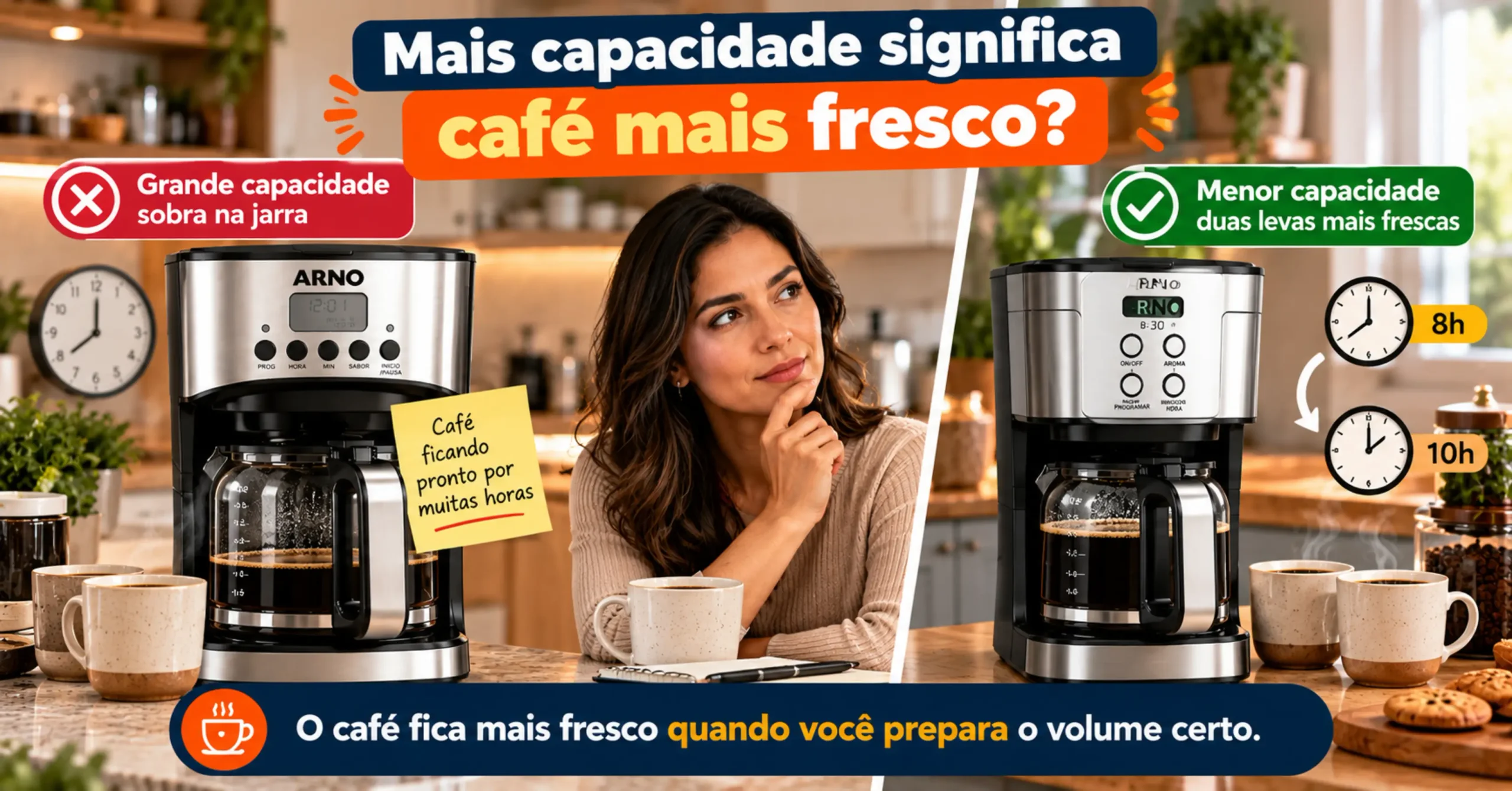 Cafeteira para Quem Toma Muito Café