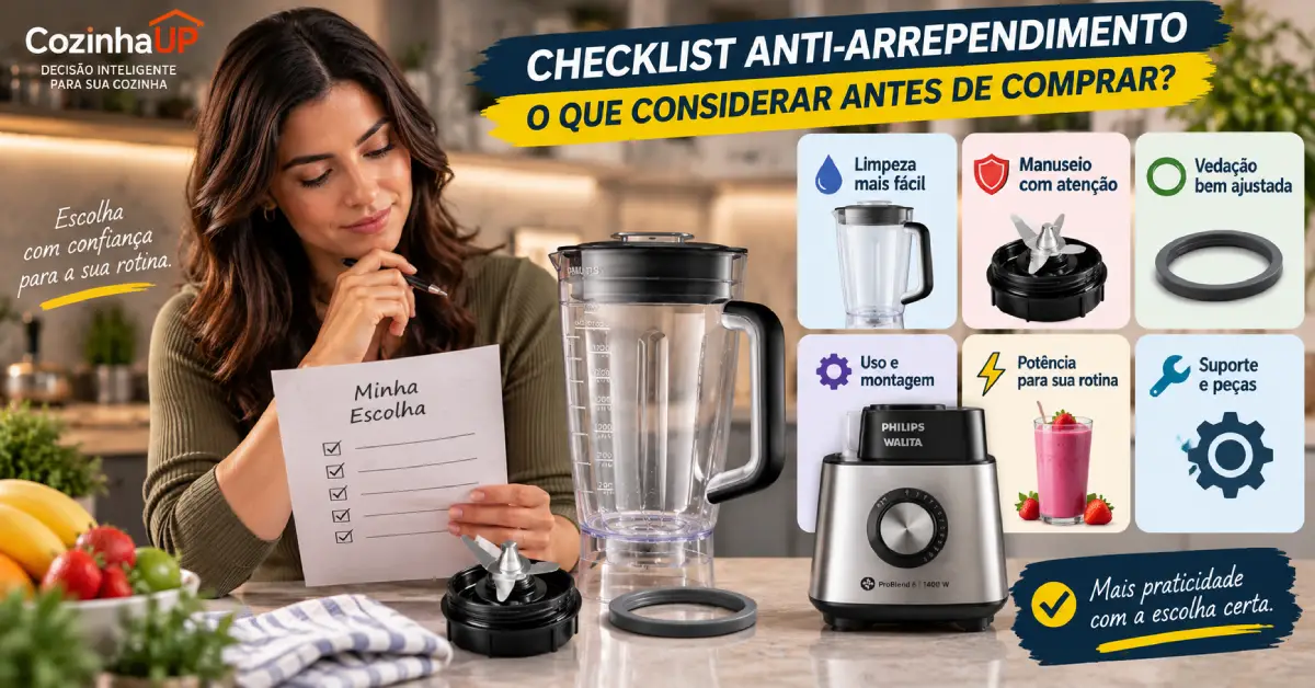 liquidificador com lâmina removível