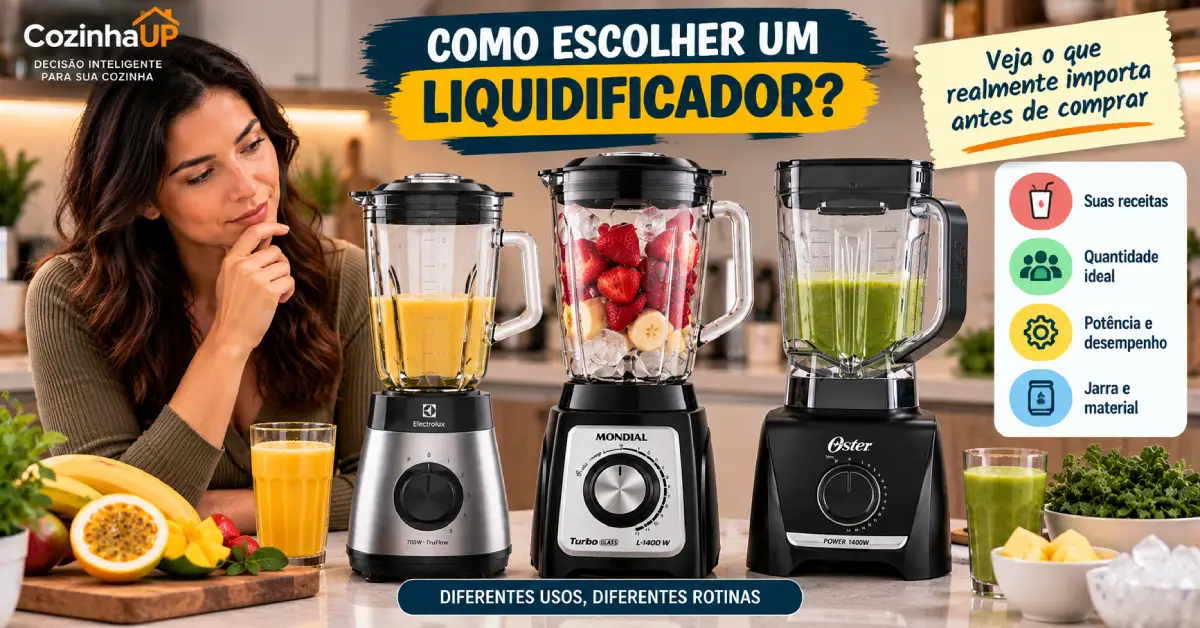Como Escolher um Liquidificador