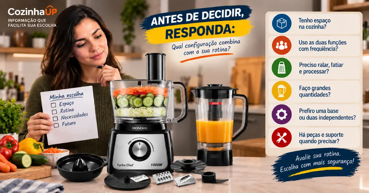multiprocessador com liquidificador