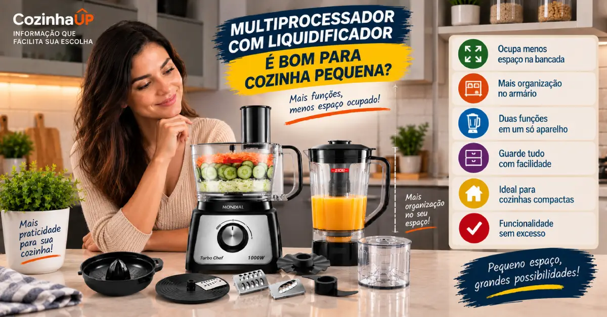 multiprocessador com liquidificador