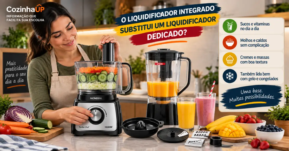 multiprocessador com liquidificador