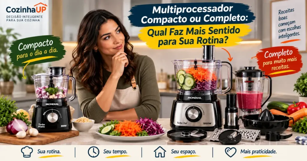 multiprocessador compacto ou completo