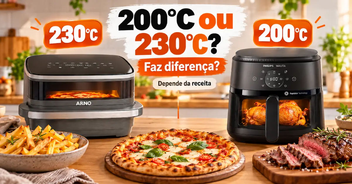 Air Fryer 200°C ou 230°C