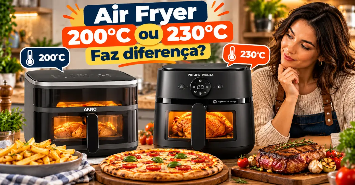 Air Fryer 200°C ou 230°C