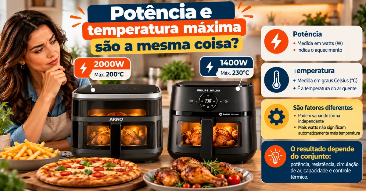 Air Fryer 200°C ou 230°C