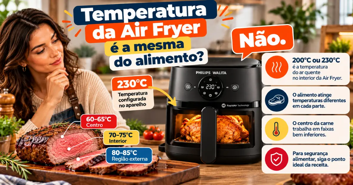 Air Fryer 200°C ou 230°C