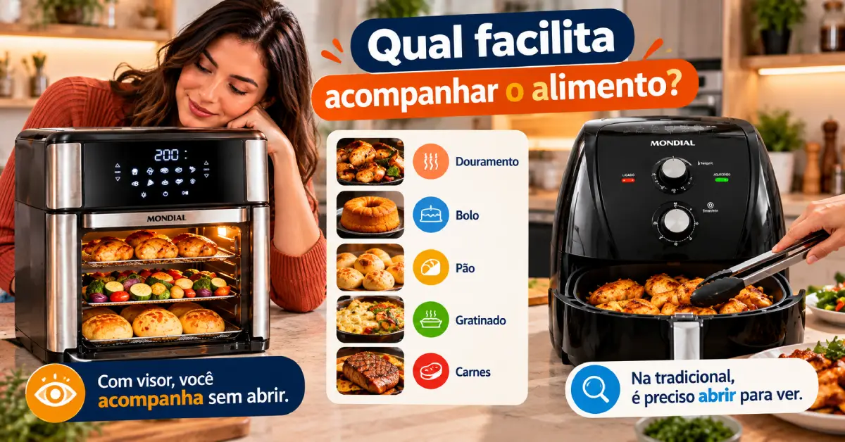 Air Fryer Oven ou Tradicional