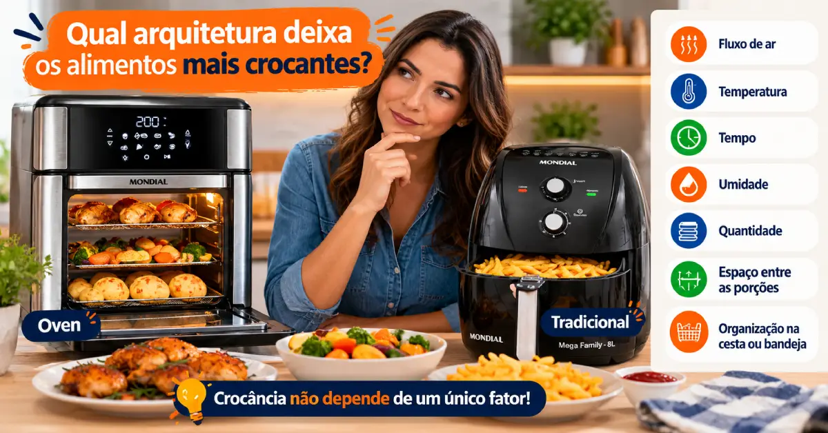 Air Fryer Oven ou Tradicional