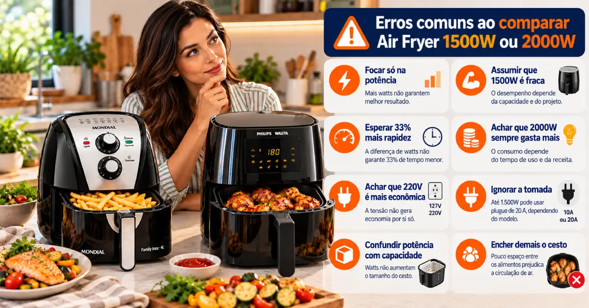 Air Fryer 1500W ou 2000W