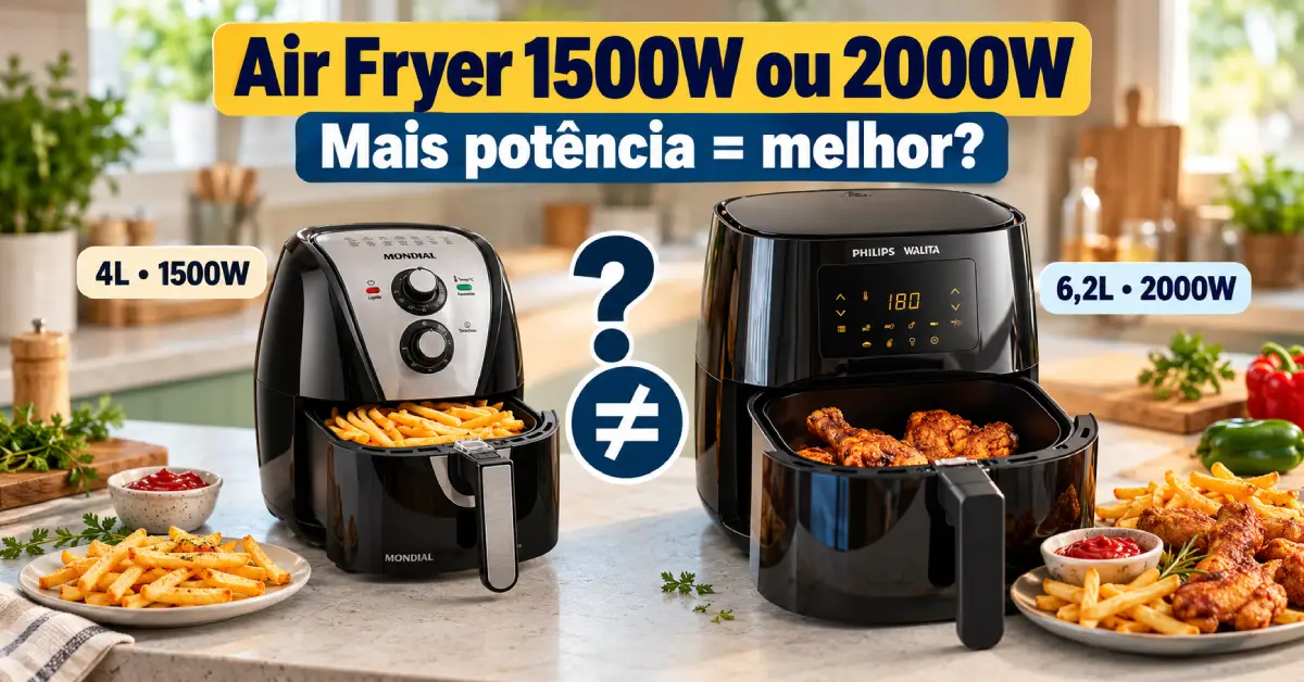 Air Fryer Oven ou Tradicional