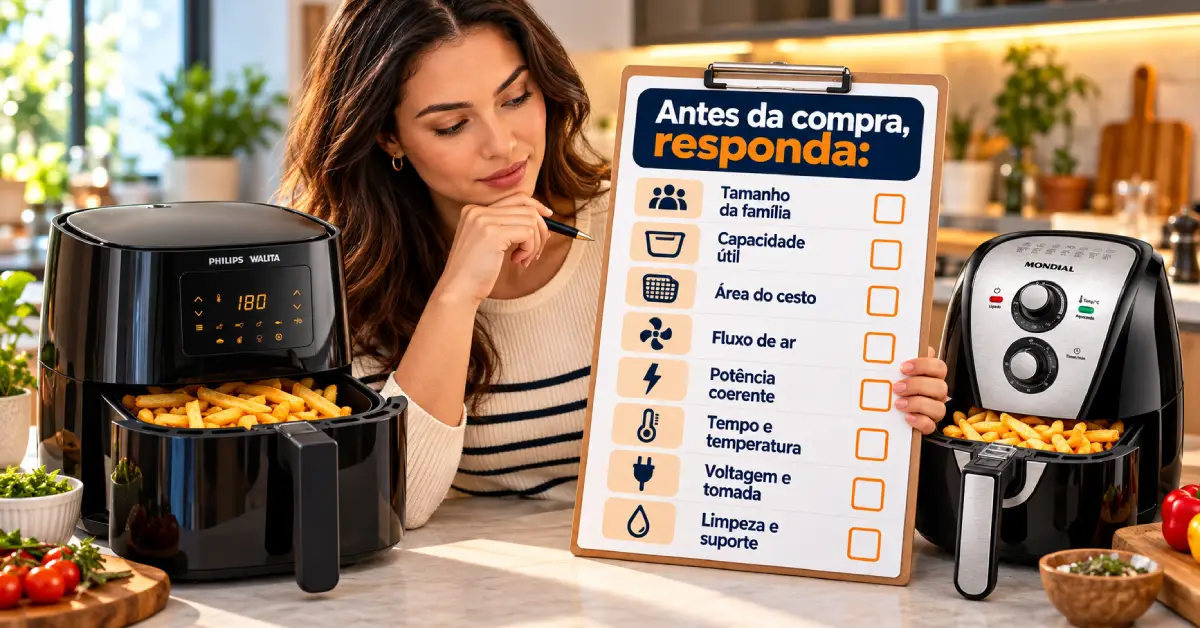 Air Fryer 1500W ou 2000W