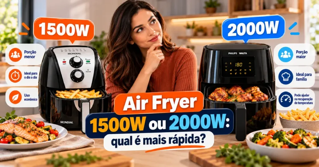 Air Fryer 1500W ou 2000W