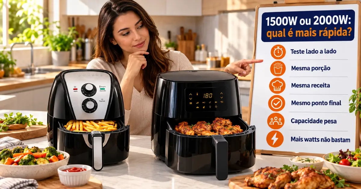 Air Fryer 1500W ou 2000W