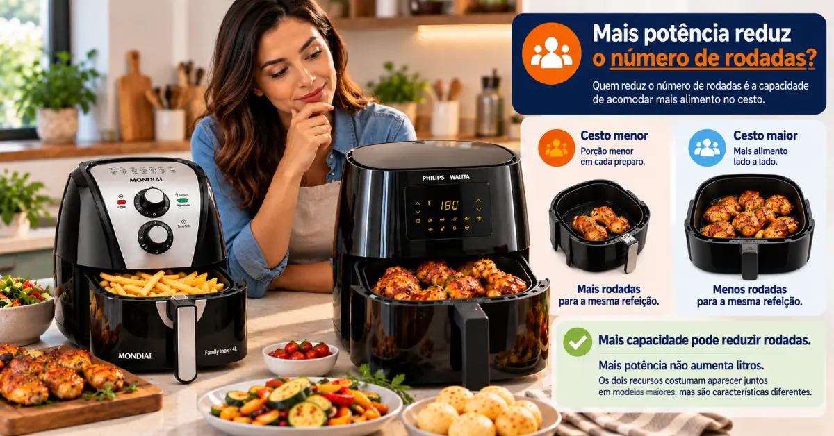 Air Fryer 1500W ou 2000W