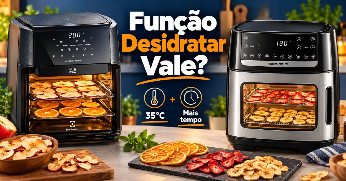Air Fryer com Função Desidratar