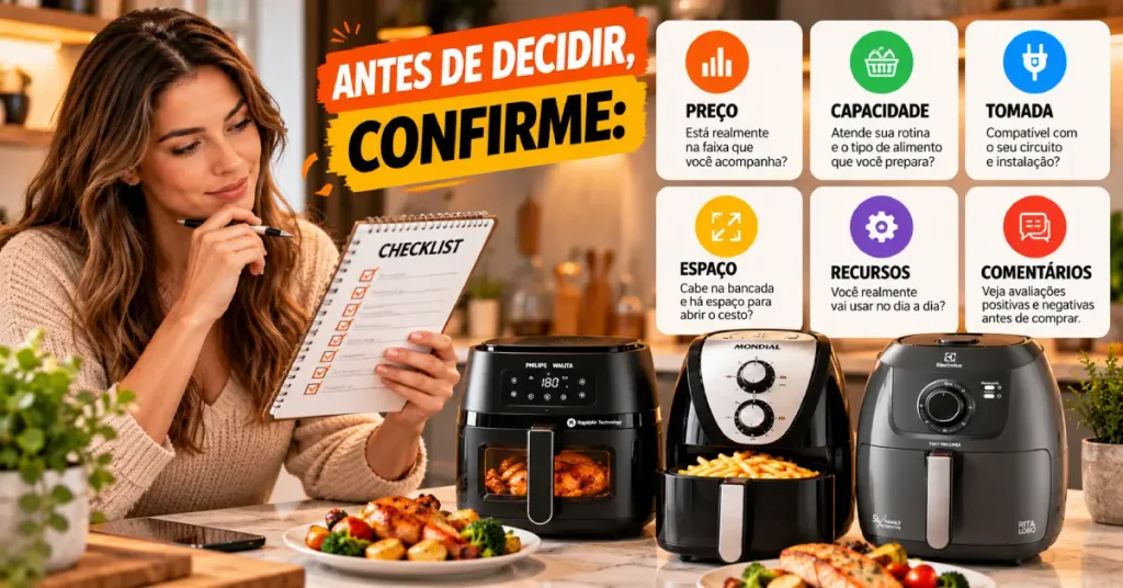 Air Fryer para Black Friday