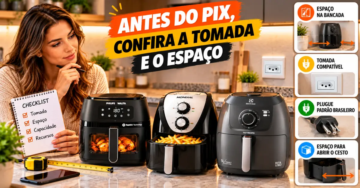 Air Fryer para Black Friday