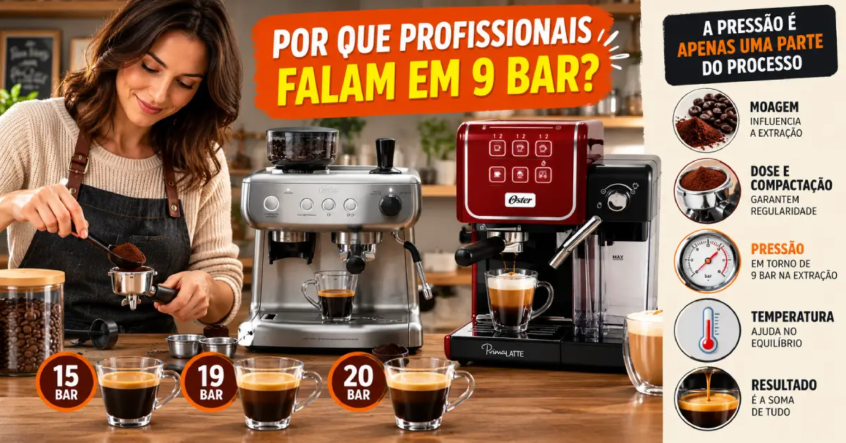 Cafeteira Expresso 15 19 ou 20 Bar