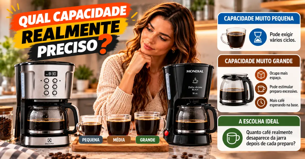Cafeteira Programável ou Simples