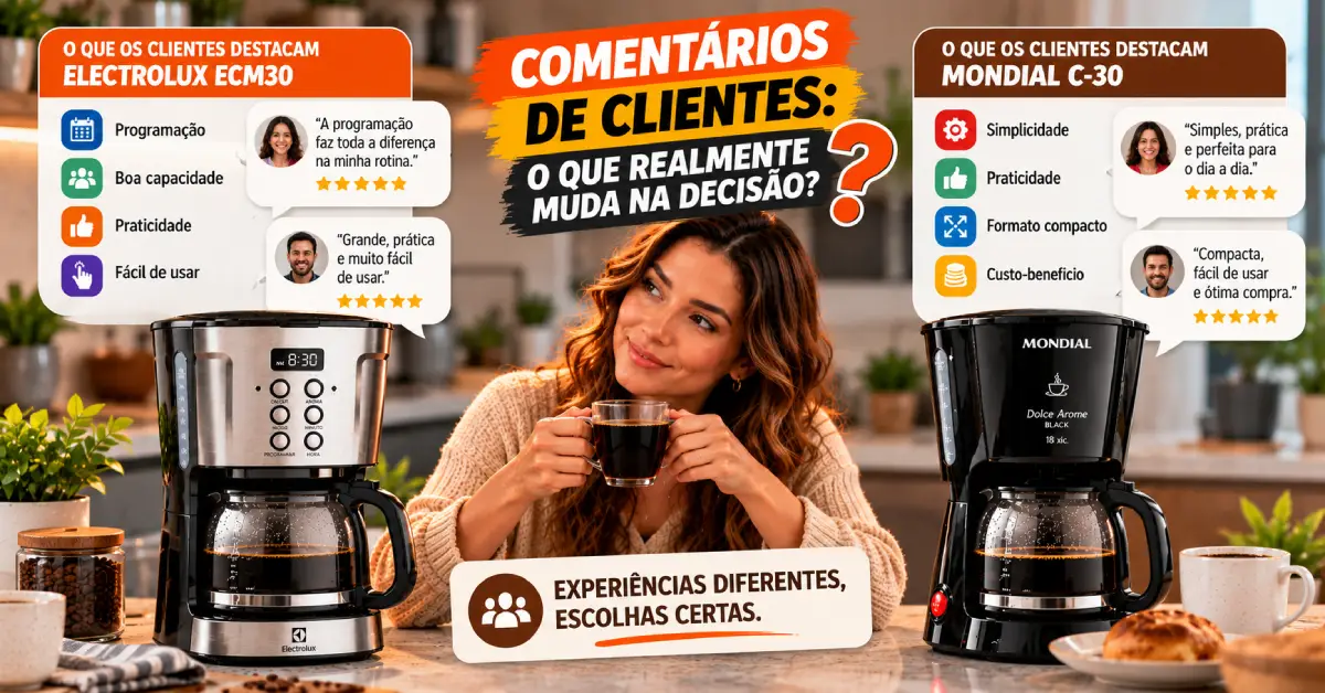 Cafeteira Programável ou Simples