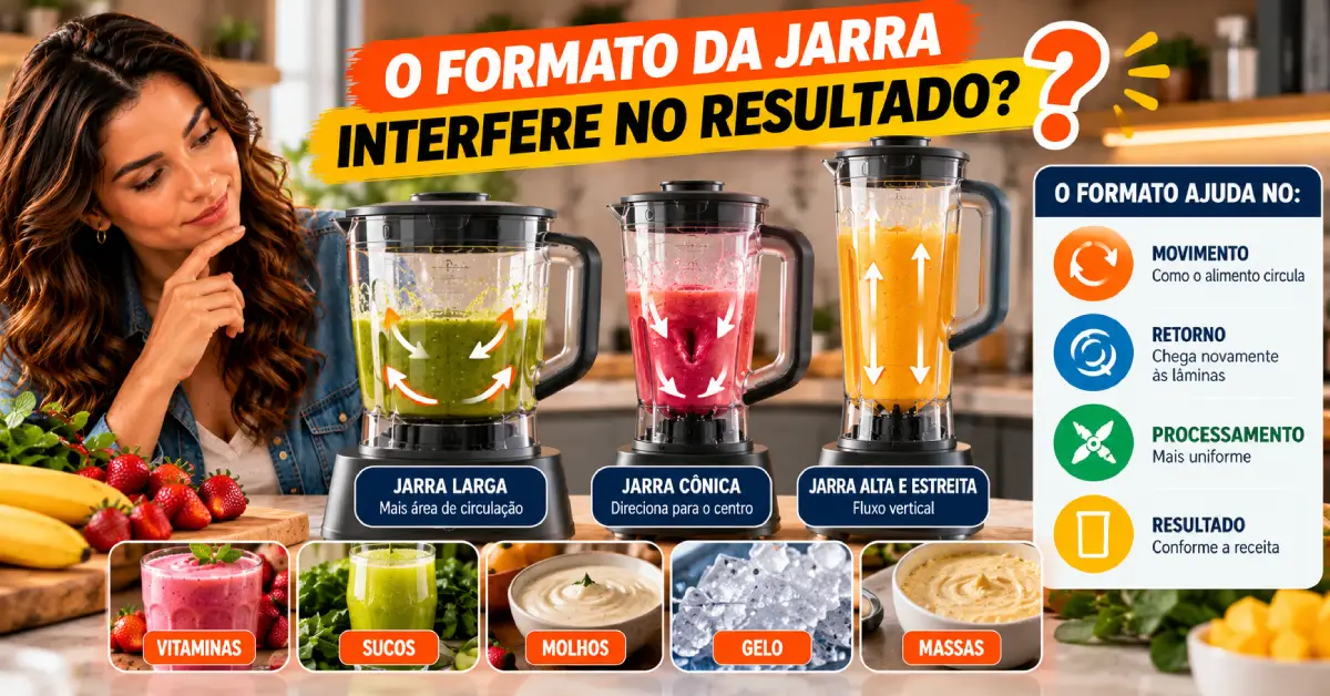 Liquidificador com 4 ou 6 Lâminas