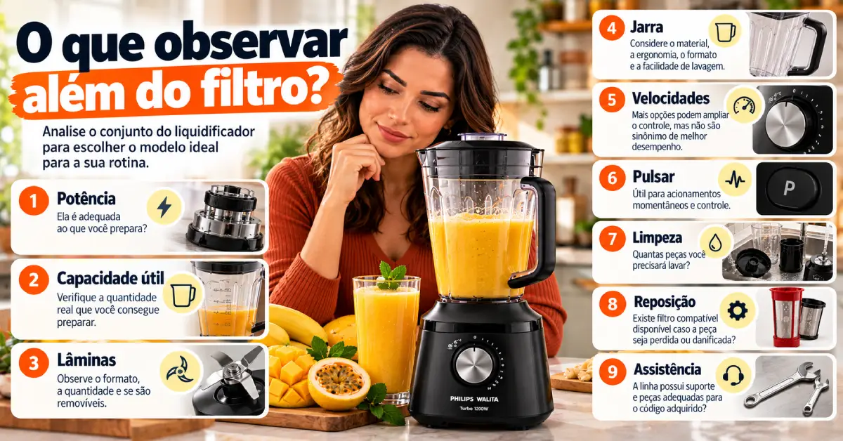 Liquidificador com Filtro