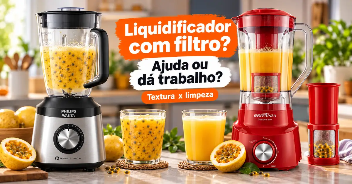 Liquidificador com Filtro
