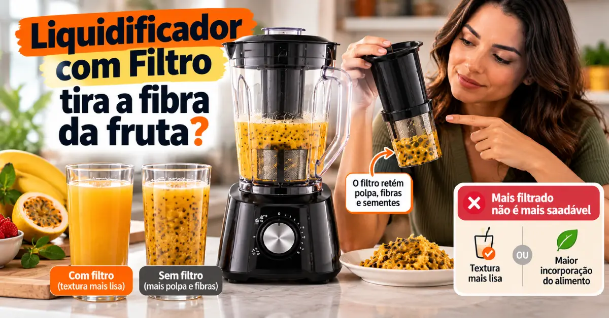 Liquidificador com Filtro