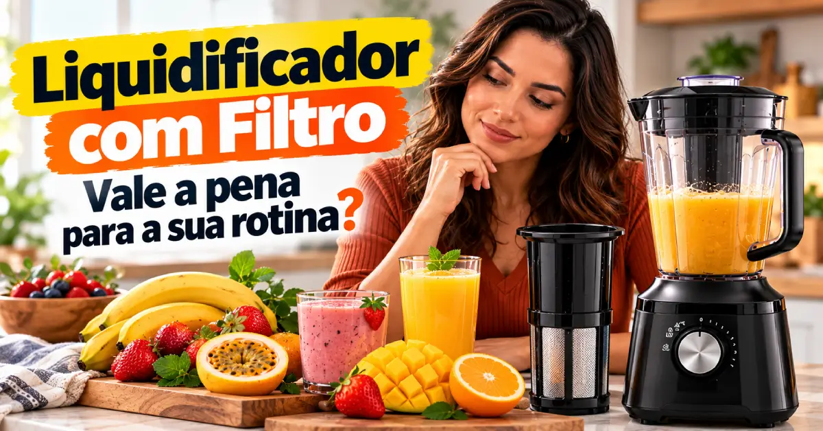 Liquidificador com Filtro