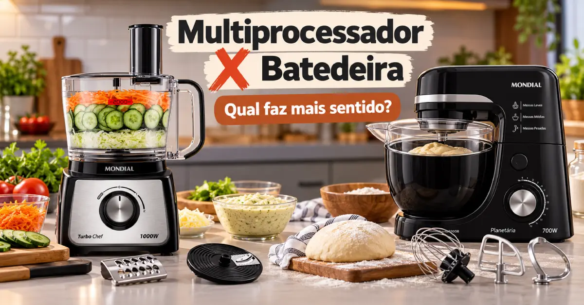 Multiprocessador Substitui Batedeira