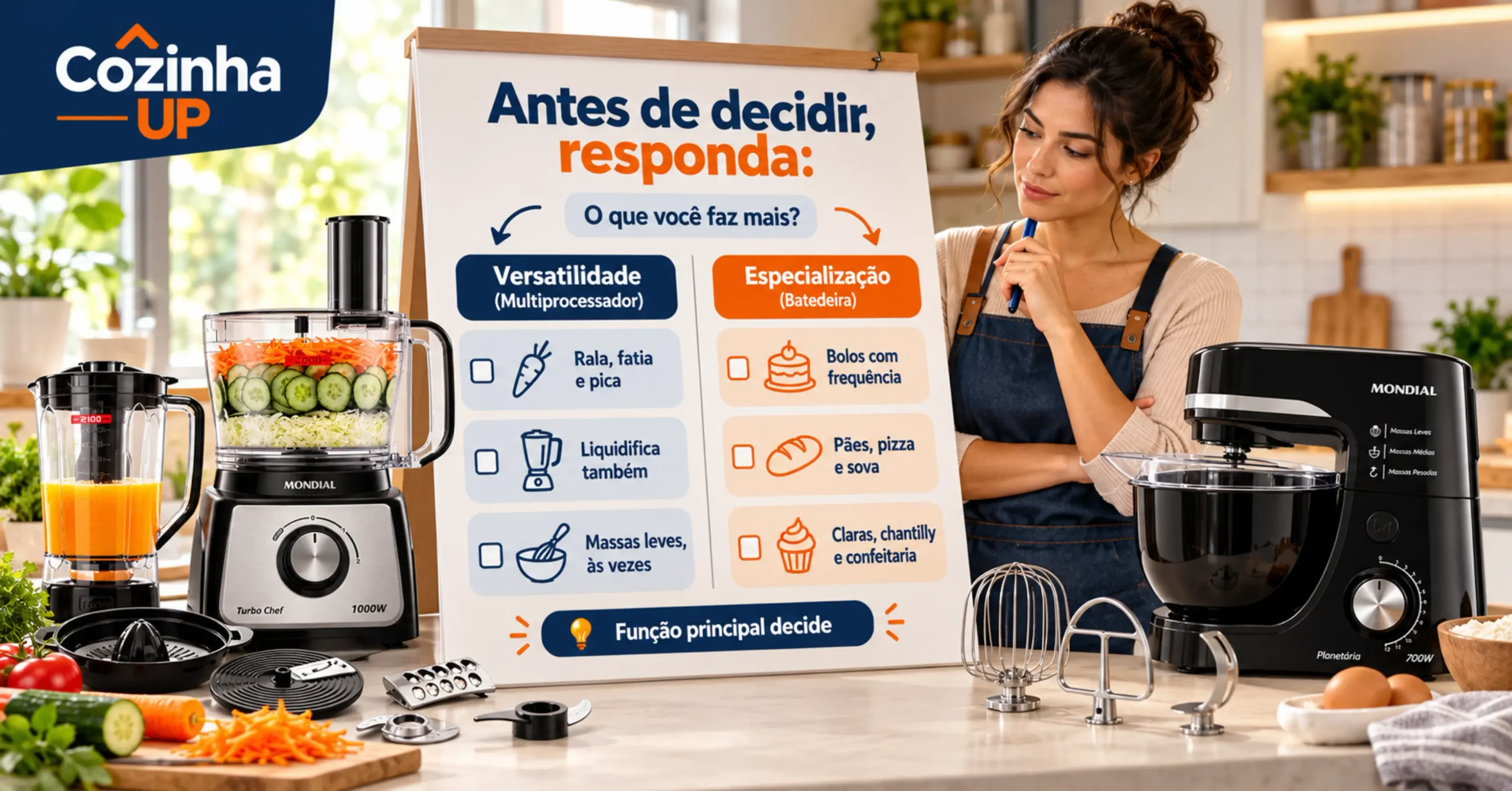 Multiprocessador Substitui Batedeira