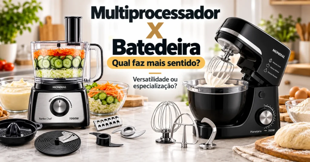 Multiprocessador Substitui Batedeira