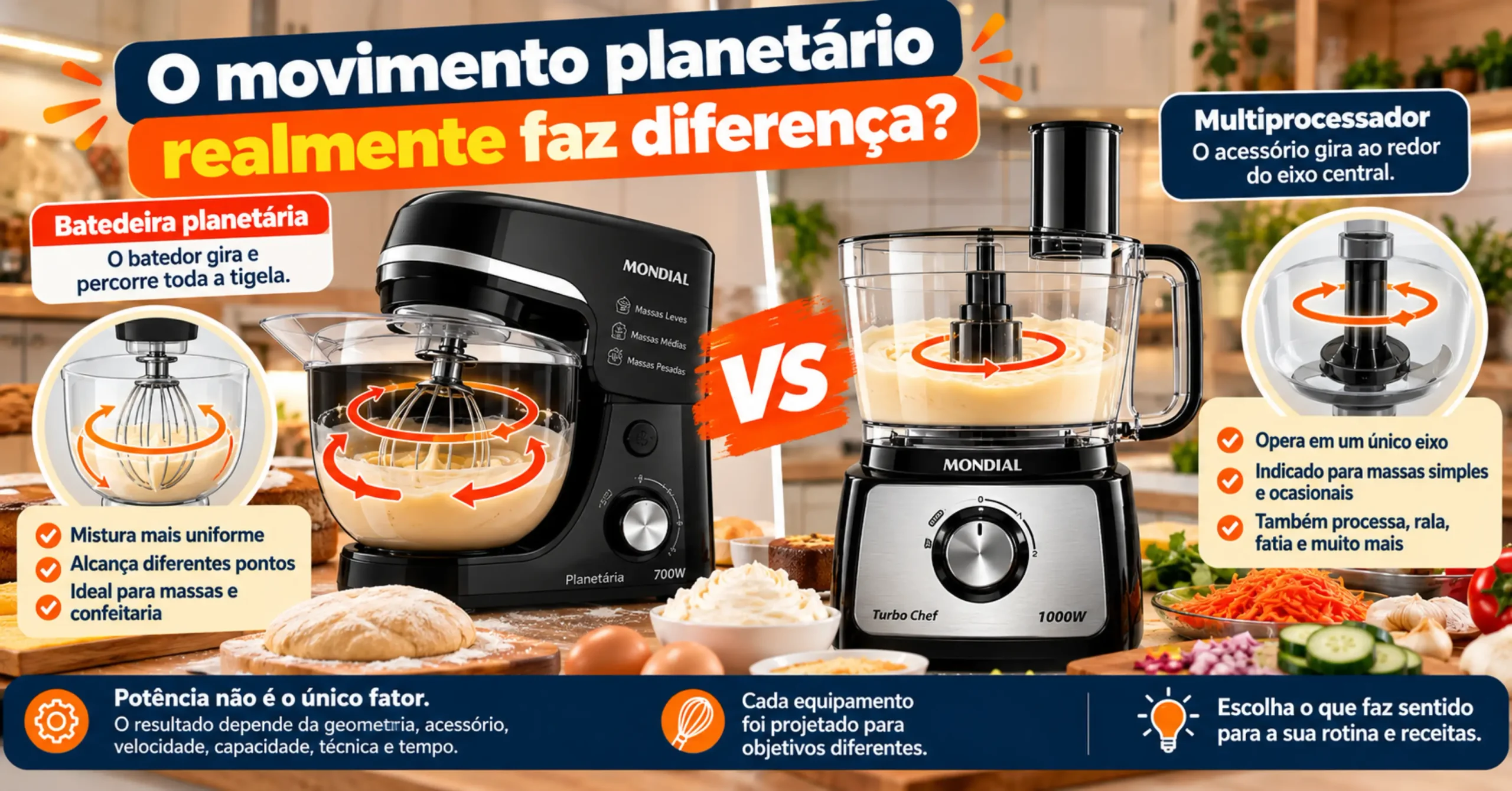 Multiprocessador Substitui Batedeira