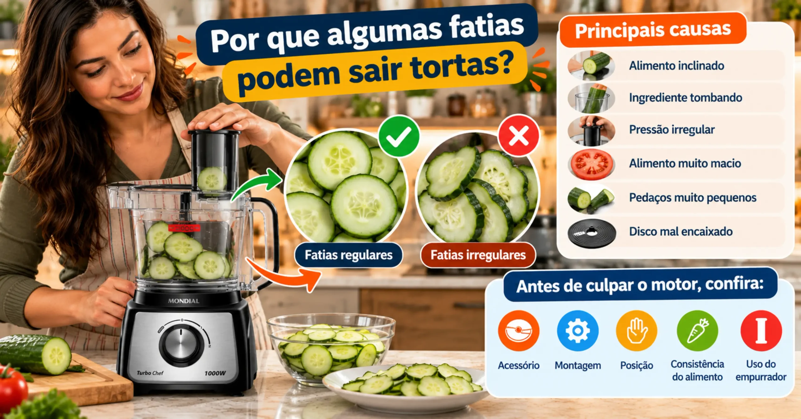 Multiprocessador para Ralar e Fatiar