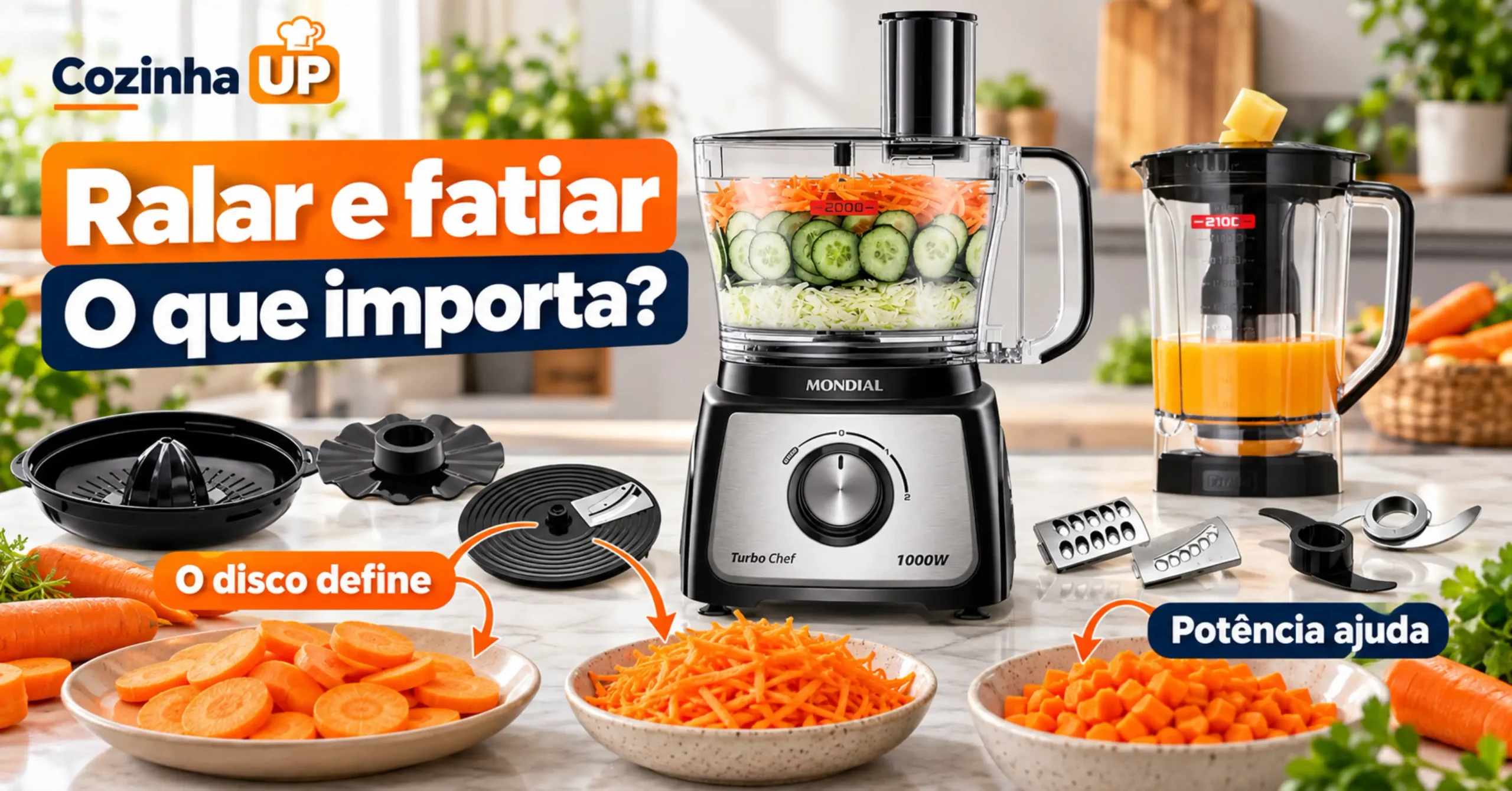Multiprocessador para Ralar e Fatiar