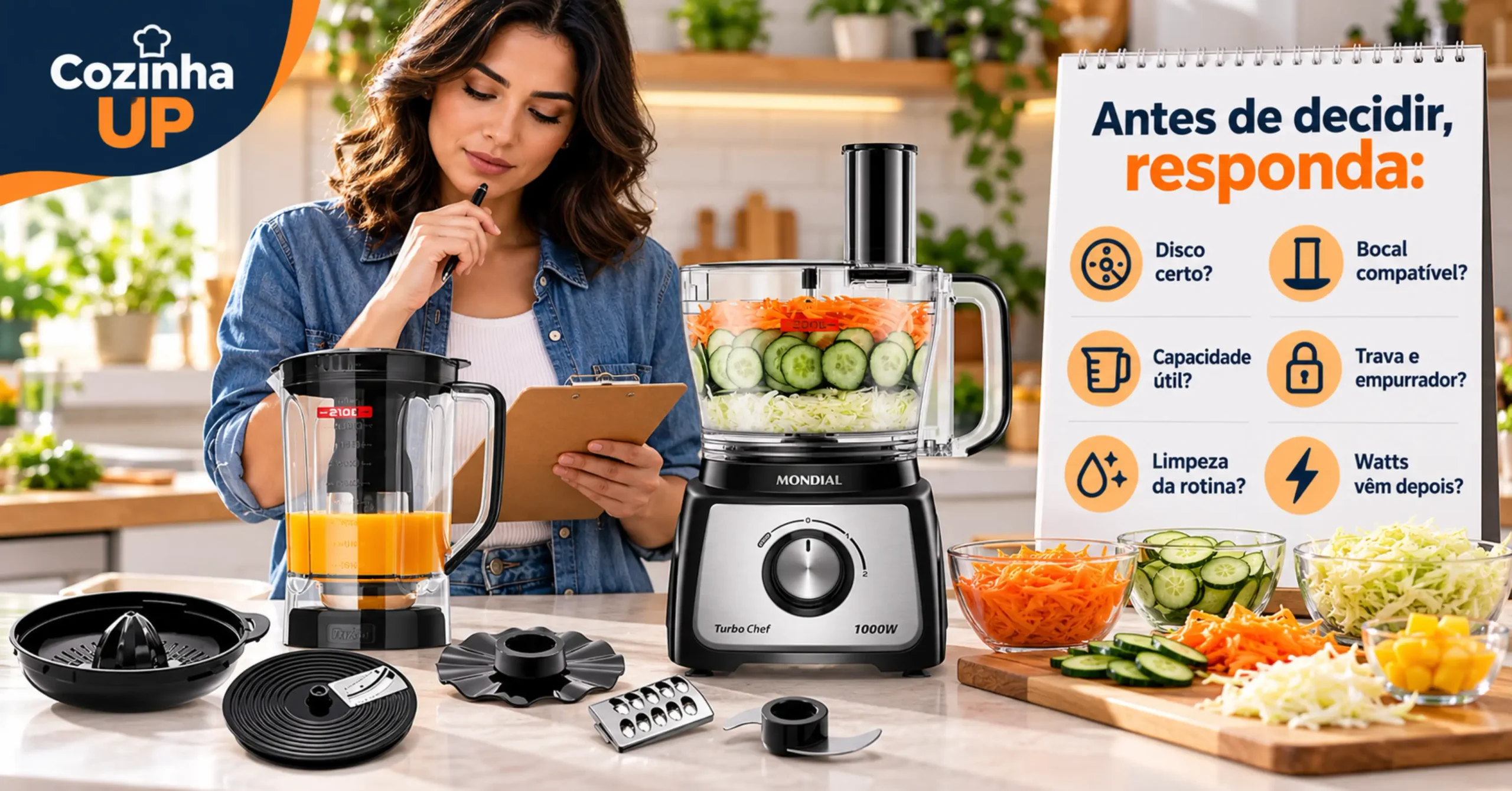 Multiprocessador para Ralar e Fatiar