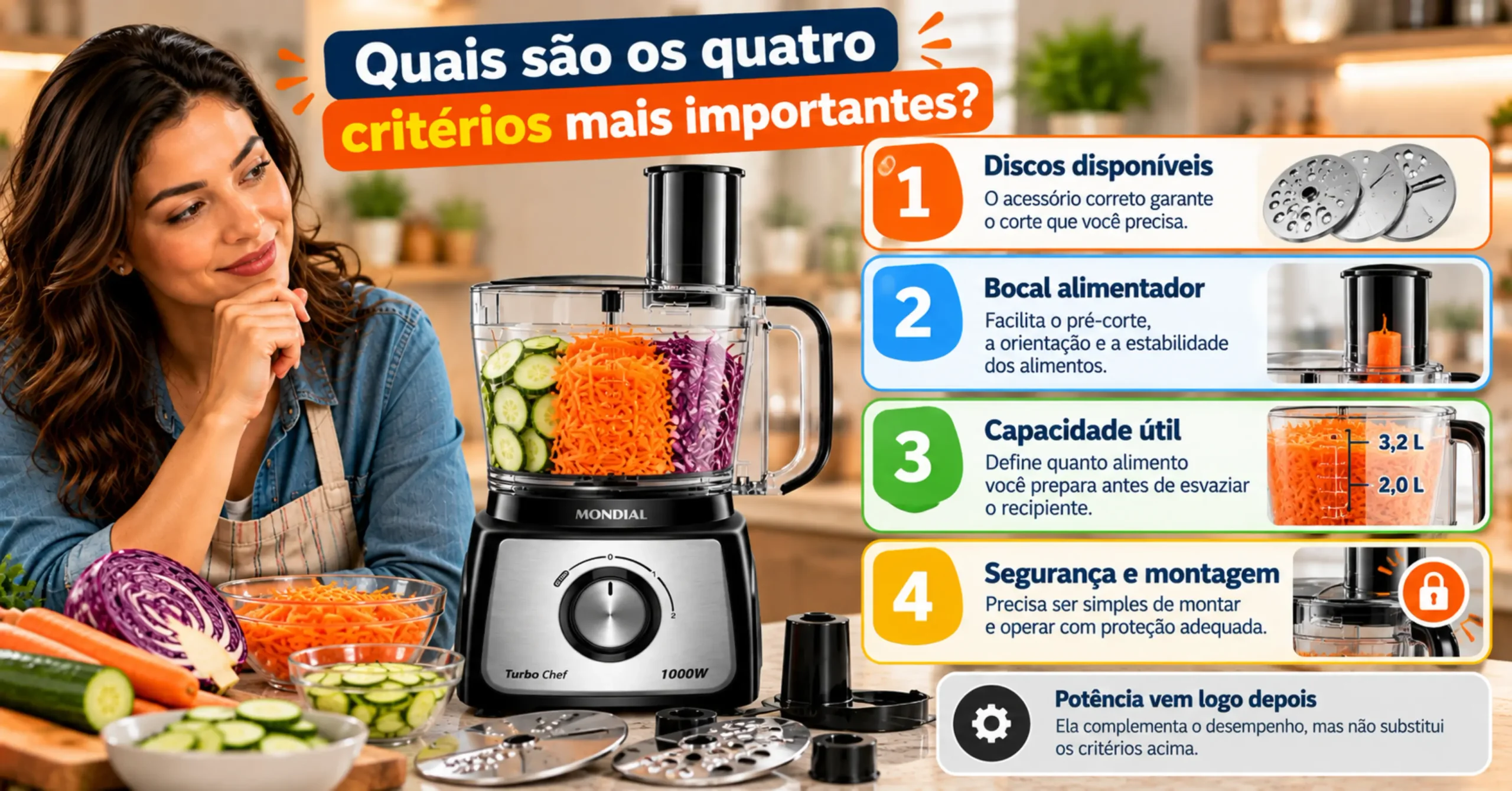 Multiprocessador para Ralar e Fatiar
