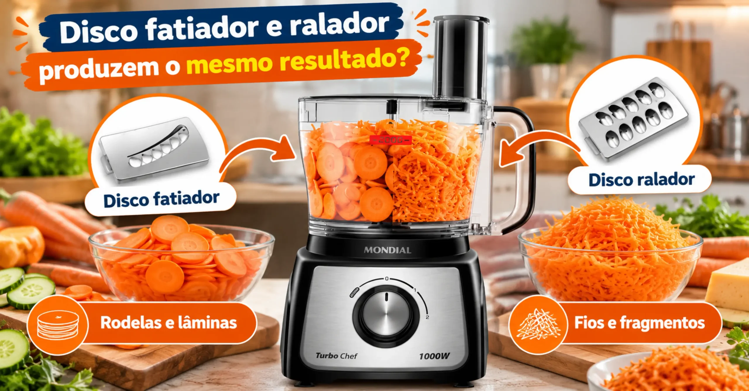 Multiprocessador para Ralar e Fatiar