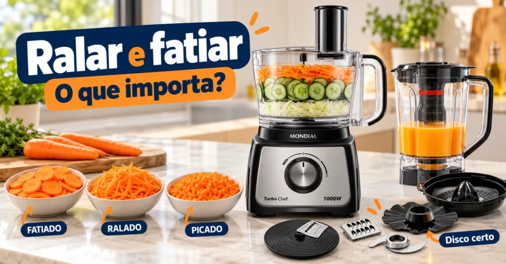 Multiprocessador para Ralar e Fatiar