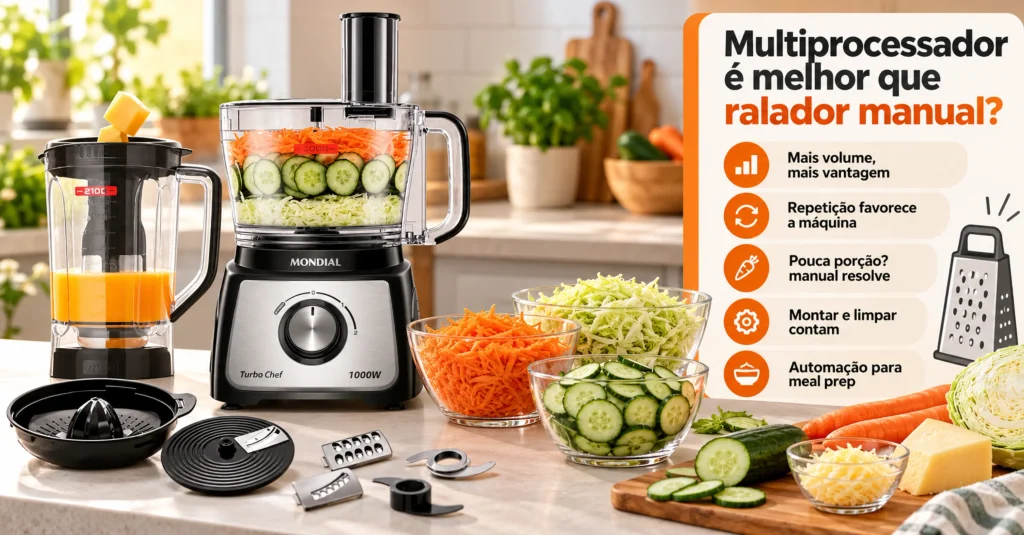 Multiprocessador para Ralar e Fatiar