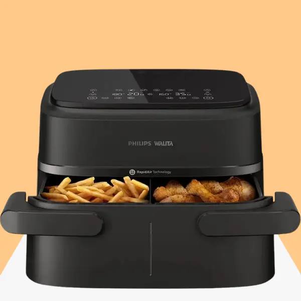 fritadeira-air-fryer-philips-walita-duplo-cesto-7,1L-1.850W-NA150-00 fritadeira-air-fryer-philips-walita-duplo-cesto-7,1L-1.850W-NA150-00