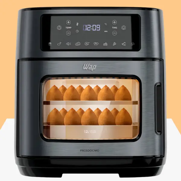 fritadeira-elétrica-air-fryer-oven-black-inox-wap-waod2